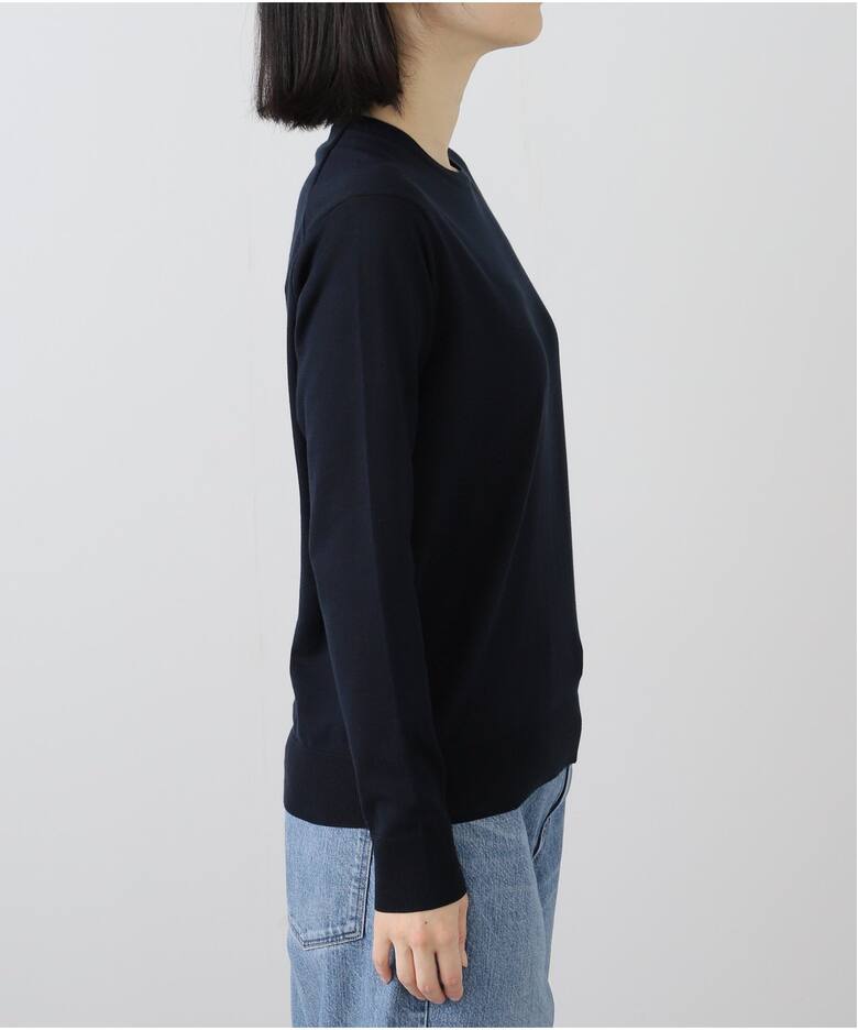 FF30 GIZA クルーネック プルオーバー（ニット／セーター）｜Deuxieme  