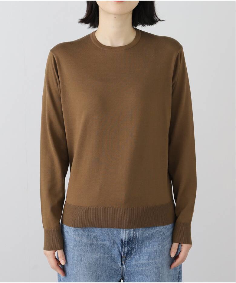 FF30 GIZA クルーネック プルオーバー（ニット／セーター）｜Deuxieme  