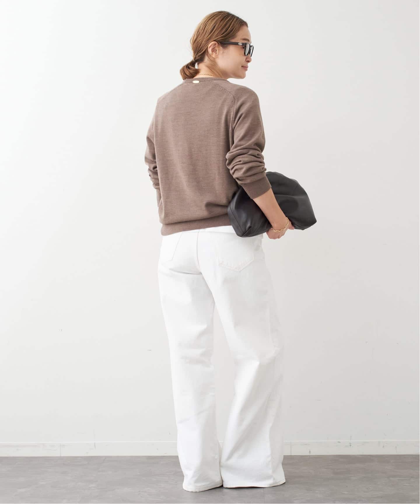 【1回着用】Deuxieme Classe WISH クルーネック プルオーバー WISH クルーネック プルオーバー（ニット／セーター）｜Deuxieme