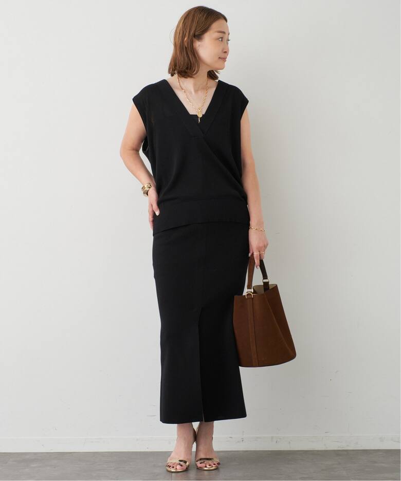 shake code Vネック ベスト（ニット／セーター）｜Deuxieme Classe  