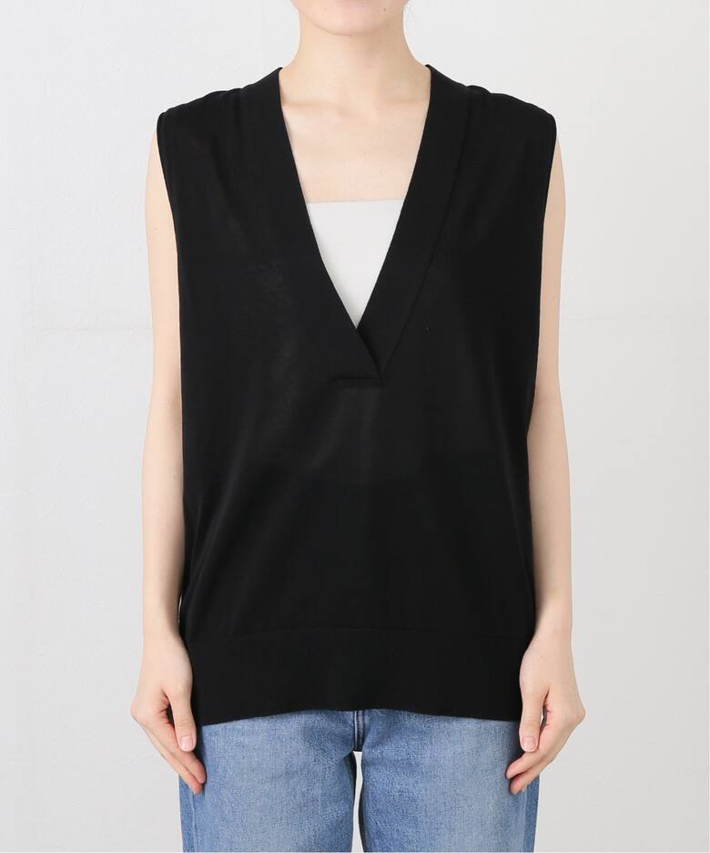 shake code Vネック ベスト（ニット／セーター）｜Deuxieme Classe  