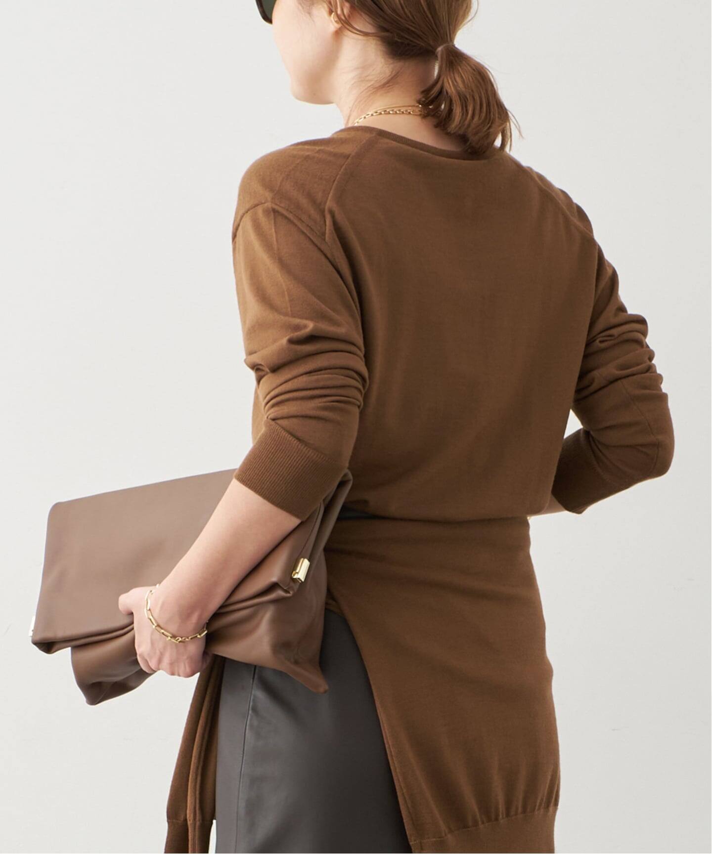 FF30 TODAY クルーネック カーディガン（ニット／セーター）｜Deuxieme