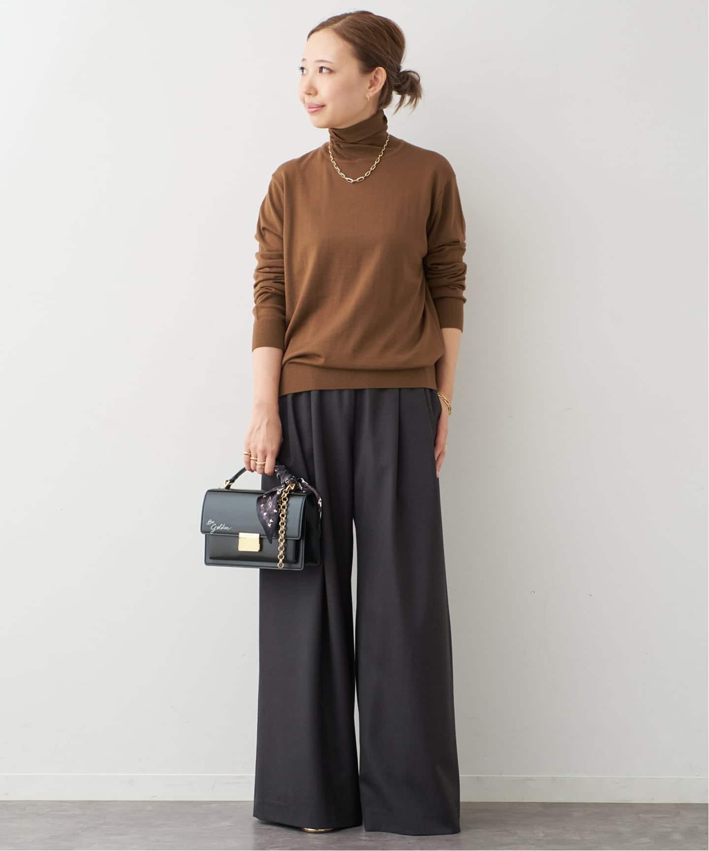 FF30 TODAY タートルネック プルオーバー（ニット／セーター