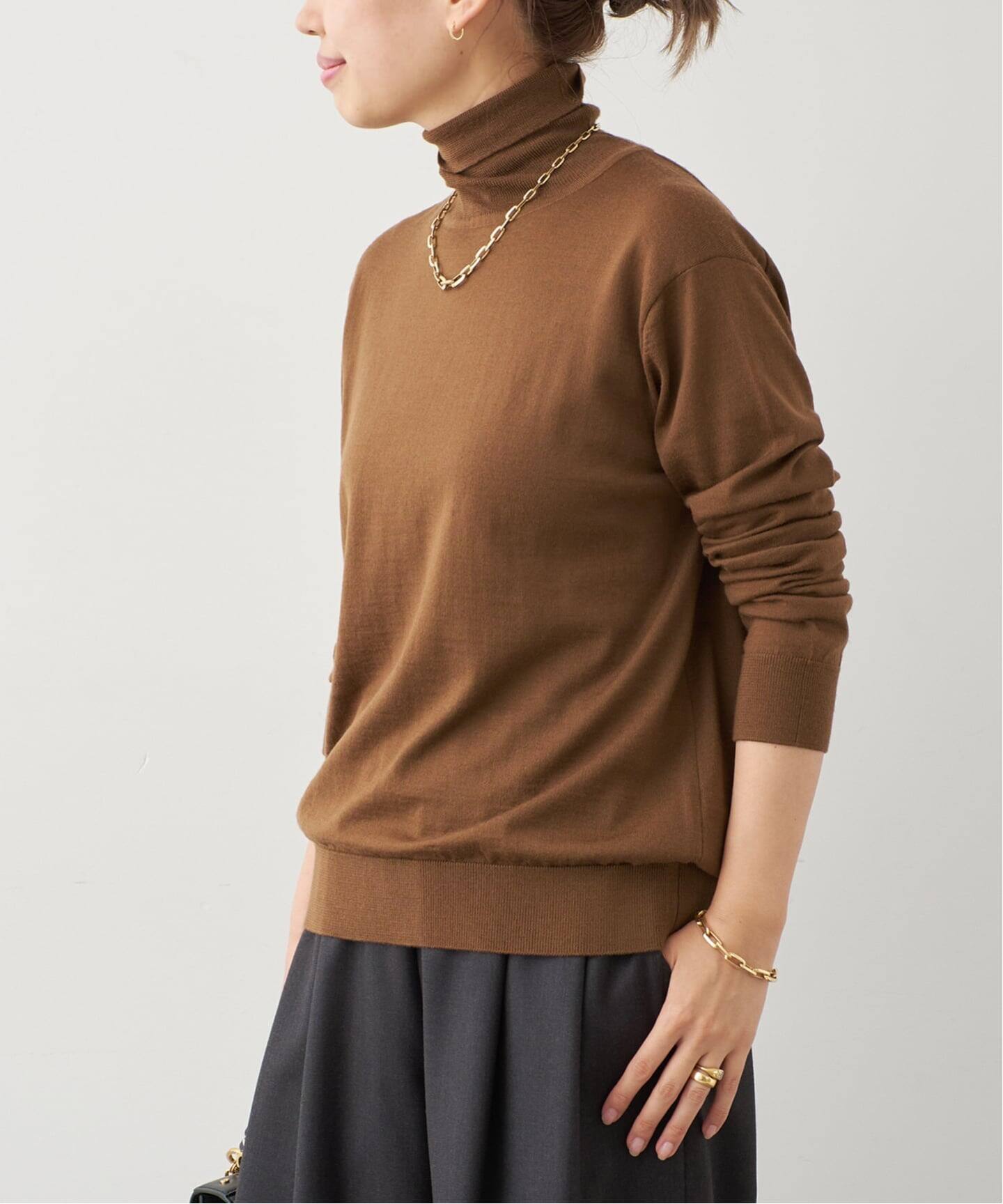FF30 TODAY タートルネック プルオーバー（ニット／セーター