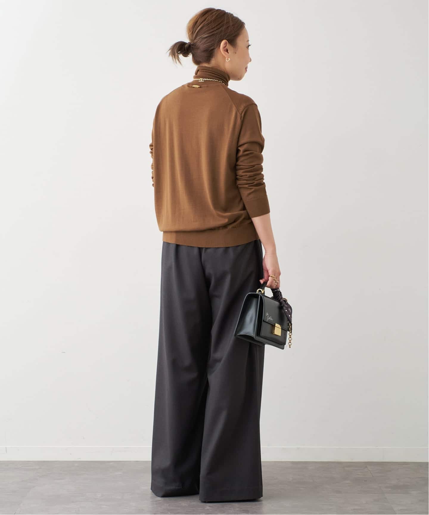 FF30 TODAY タートルネック プルオーバー（ニット／セーター