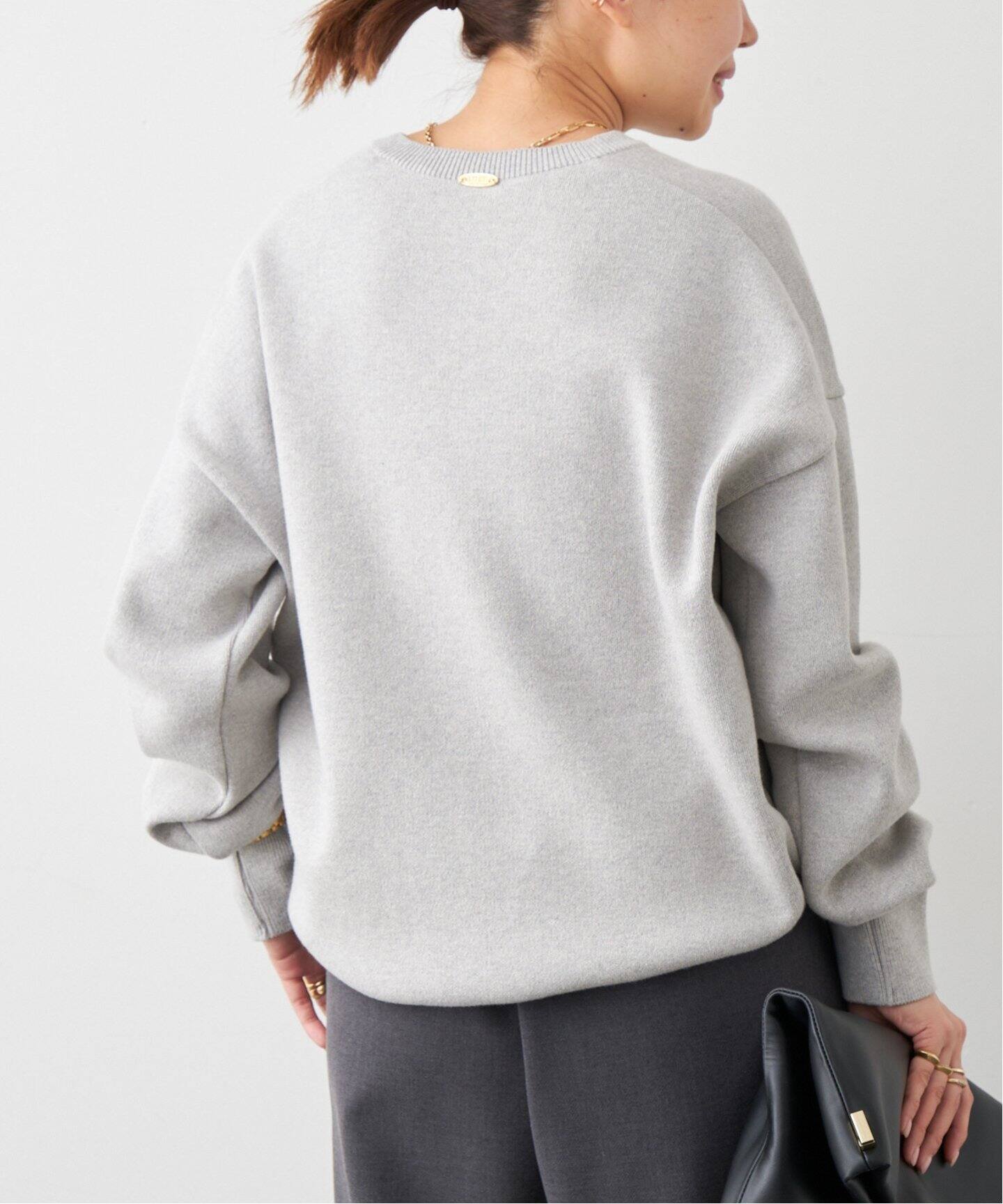 Deuxieme Classe SMOOTH TOP クルーネック プルオーバー 