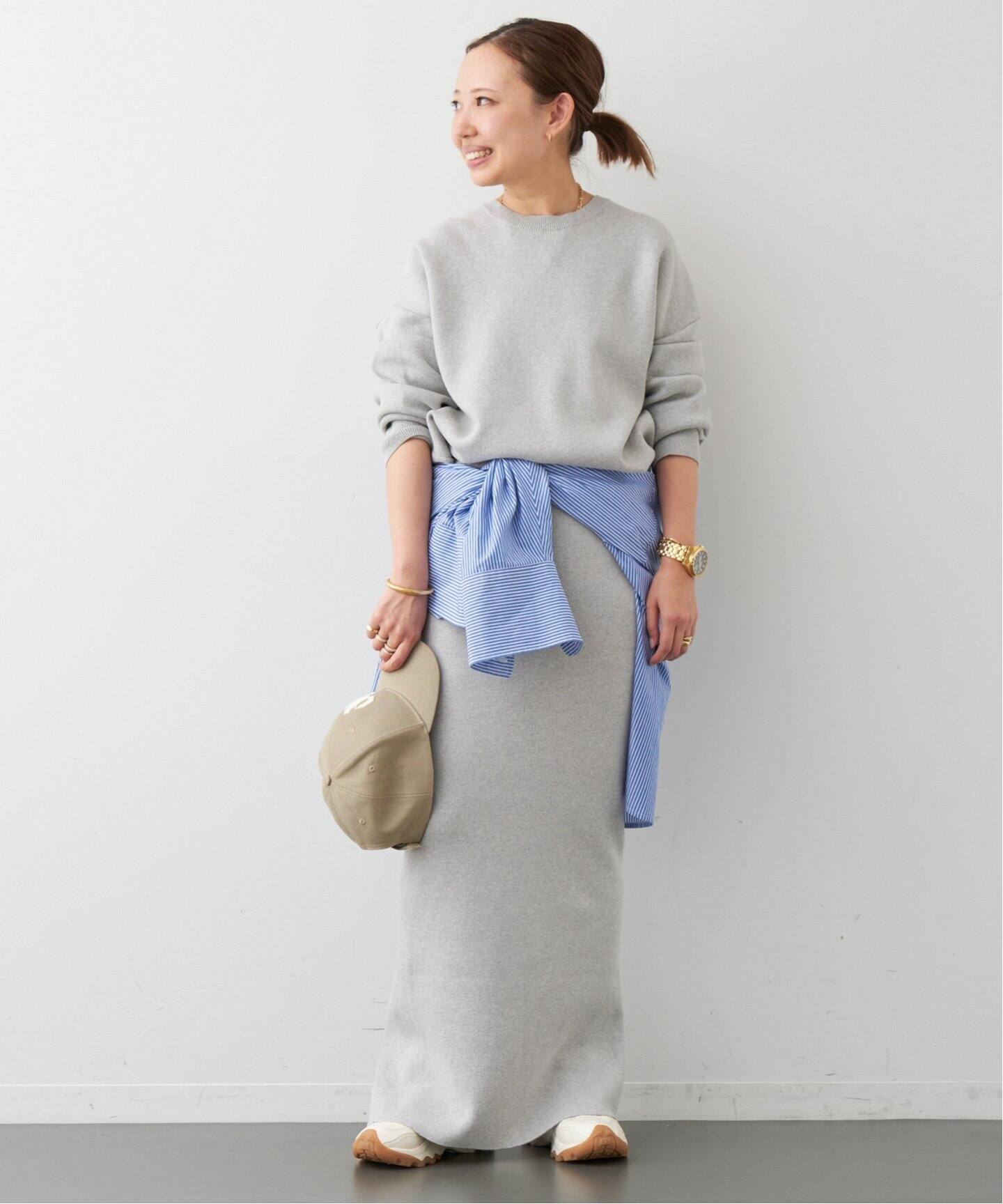 Deuxieme Classe SMOOTH TOP クルーネック プルオーバー 