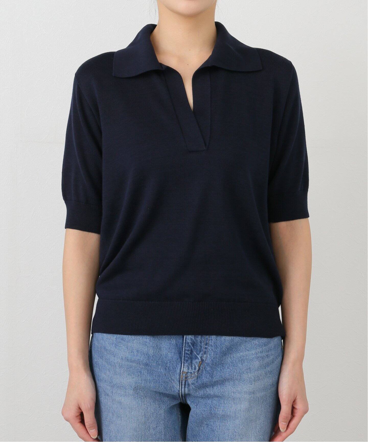 SOIE POLOSHIRT（ニット／セーター）｜Deuxieme Classe  