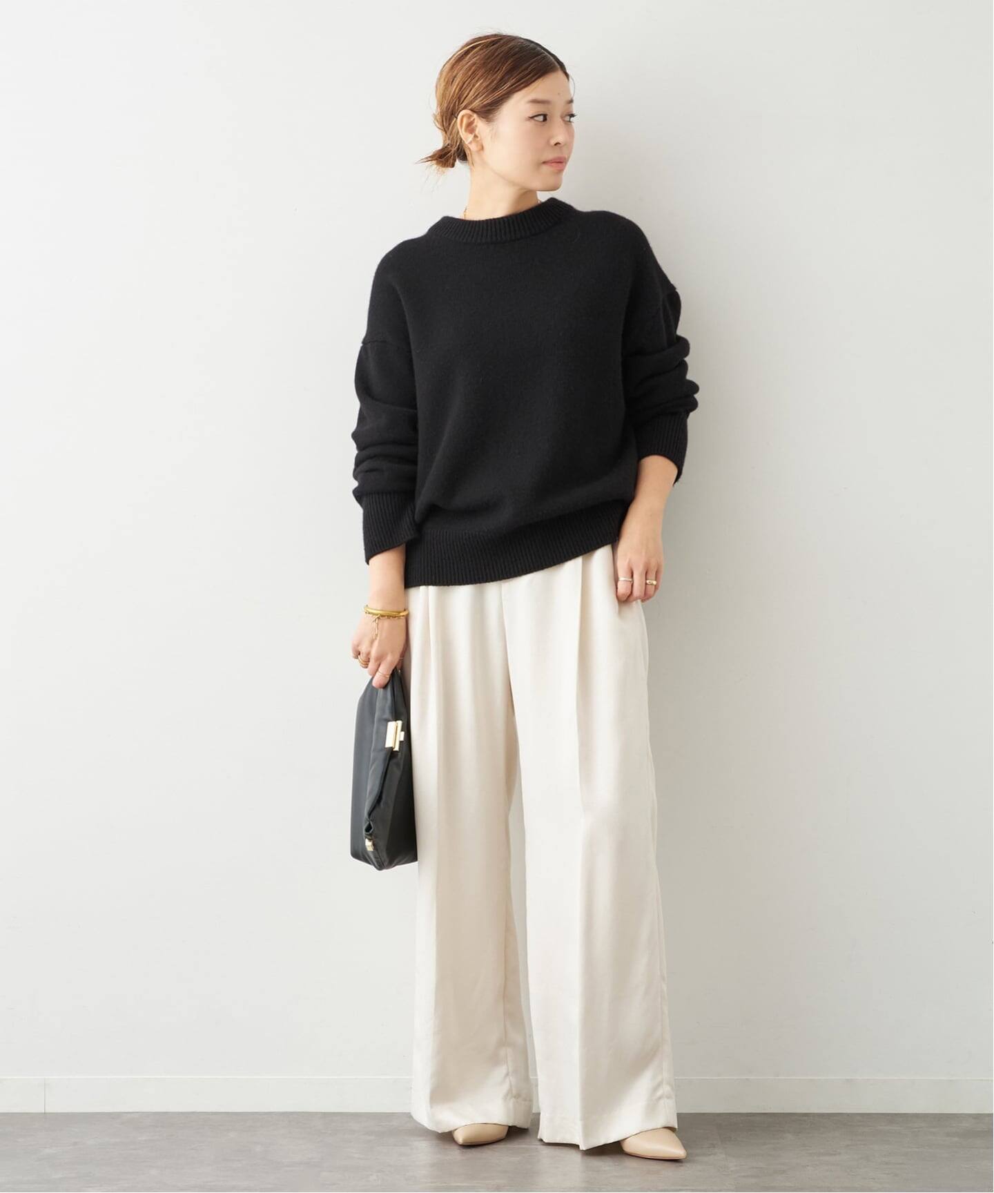 ドゥーズィエムクラス　ニットCASHFUR クルーネックプルオーバー最終値下げ CASHY OVER クルーネックプルオーバー（ニット／セーター）｜Deuxieme