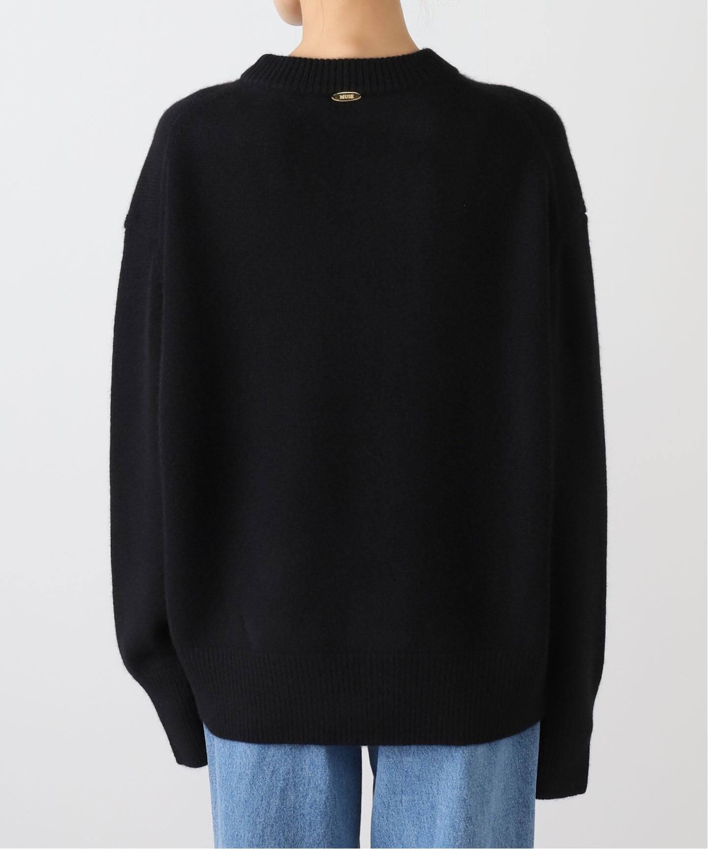 CASHY OVER クルーネックプルオーバー（ニット／セーター）｜Deuxieme