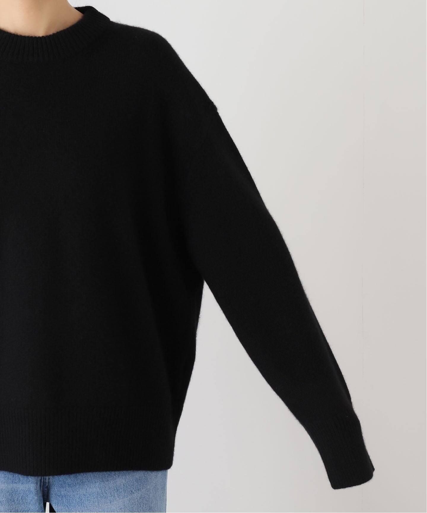 CASHY OVER クルーネックプルオーバー（ニット／セーター）｜Deuxieme