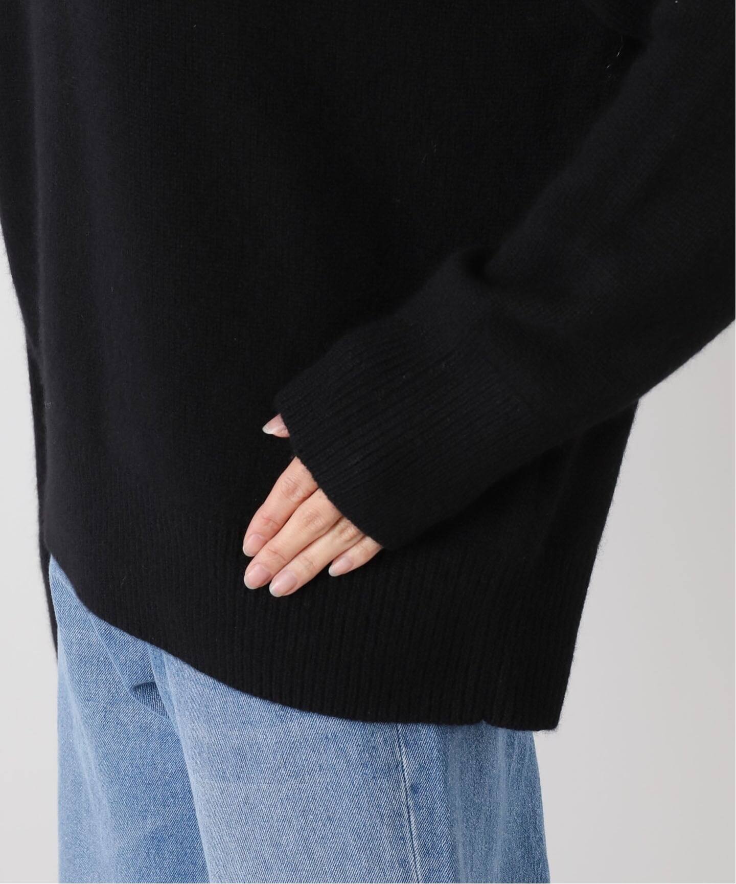 CASHY OVER クルーネックプルオーバー（ニット／セーター）｜Deuxieme