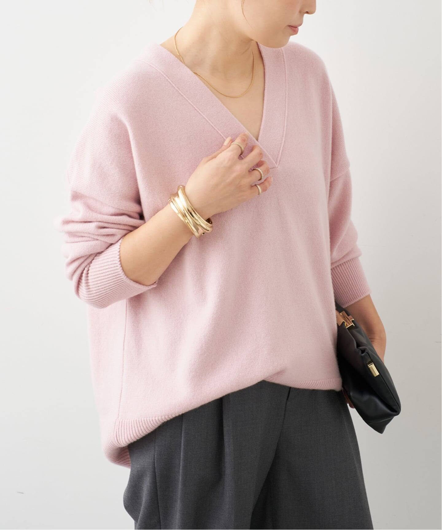 OLBIA Vネック プルオーバー（ニット／セーター）｜Deuxieme Classe