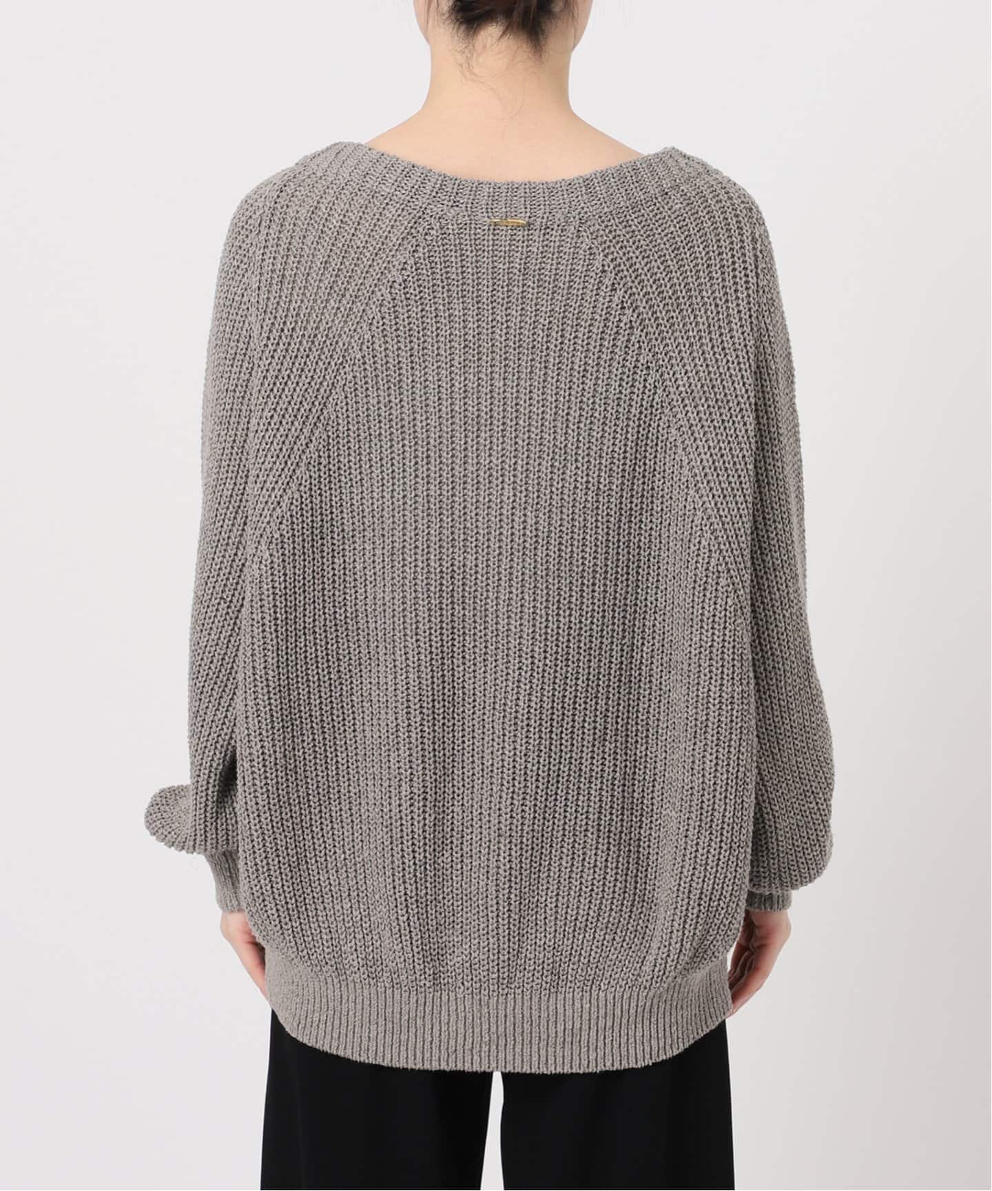 【anzu307様】極美品！ドゥーズイエムクラス Lily Linen アゼPO 追加 Lily Linen アゼ プルオーバー（ニット／セーター