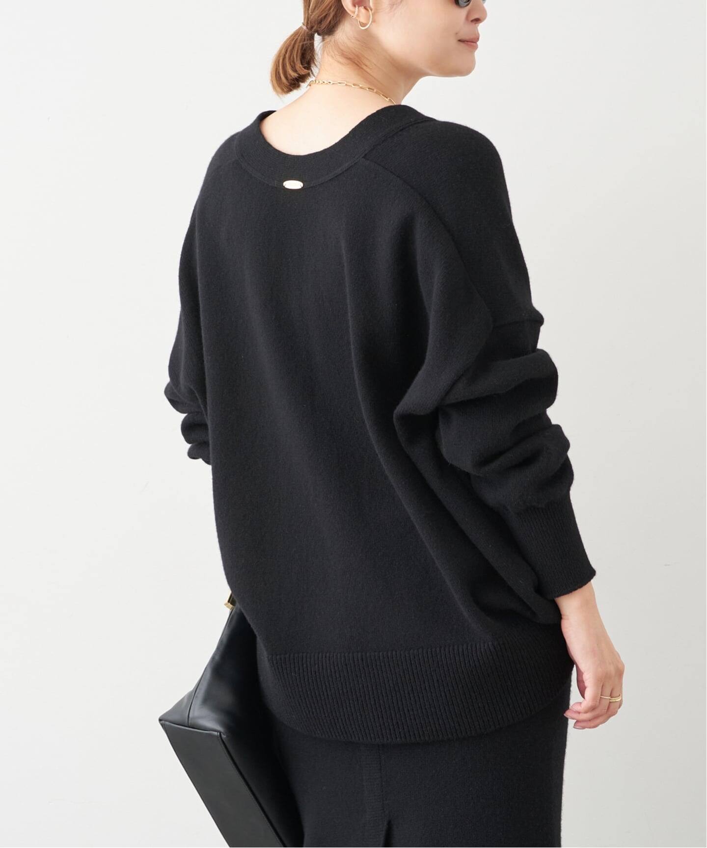 追加 OLBIA Vネック プルオーバー（ニット／セーター）｜Deuxieme