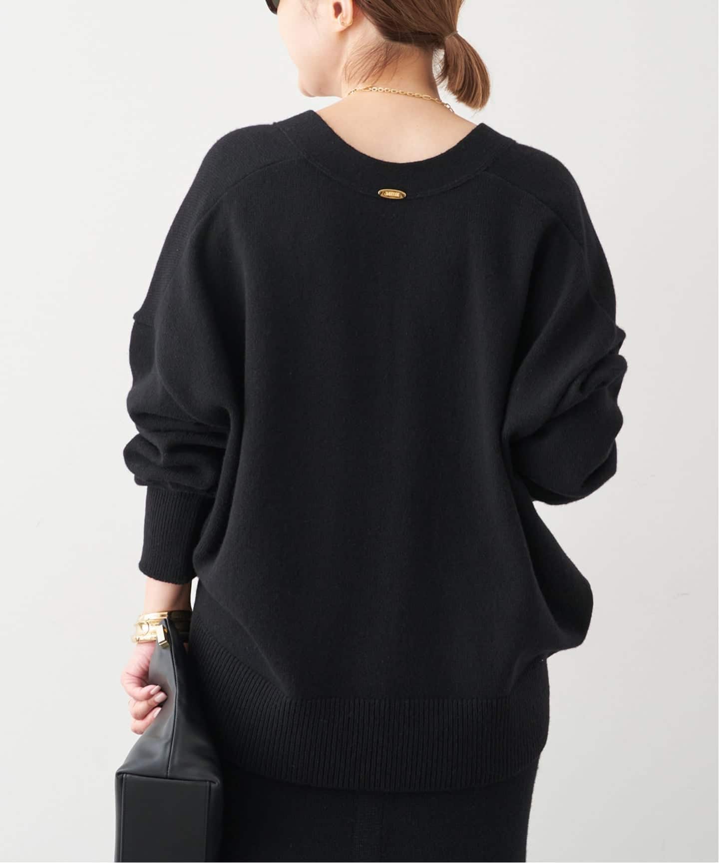 Deuxieme Classe 25AW OLBIA Vネック プルオーバー 追加 OLBIA Vネック プルオーバー（ニット／セーター）｜Deuxieme