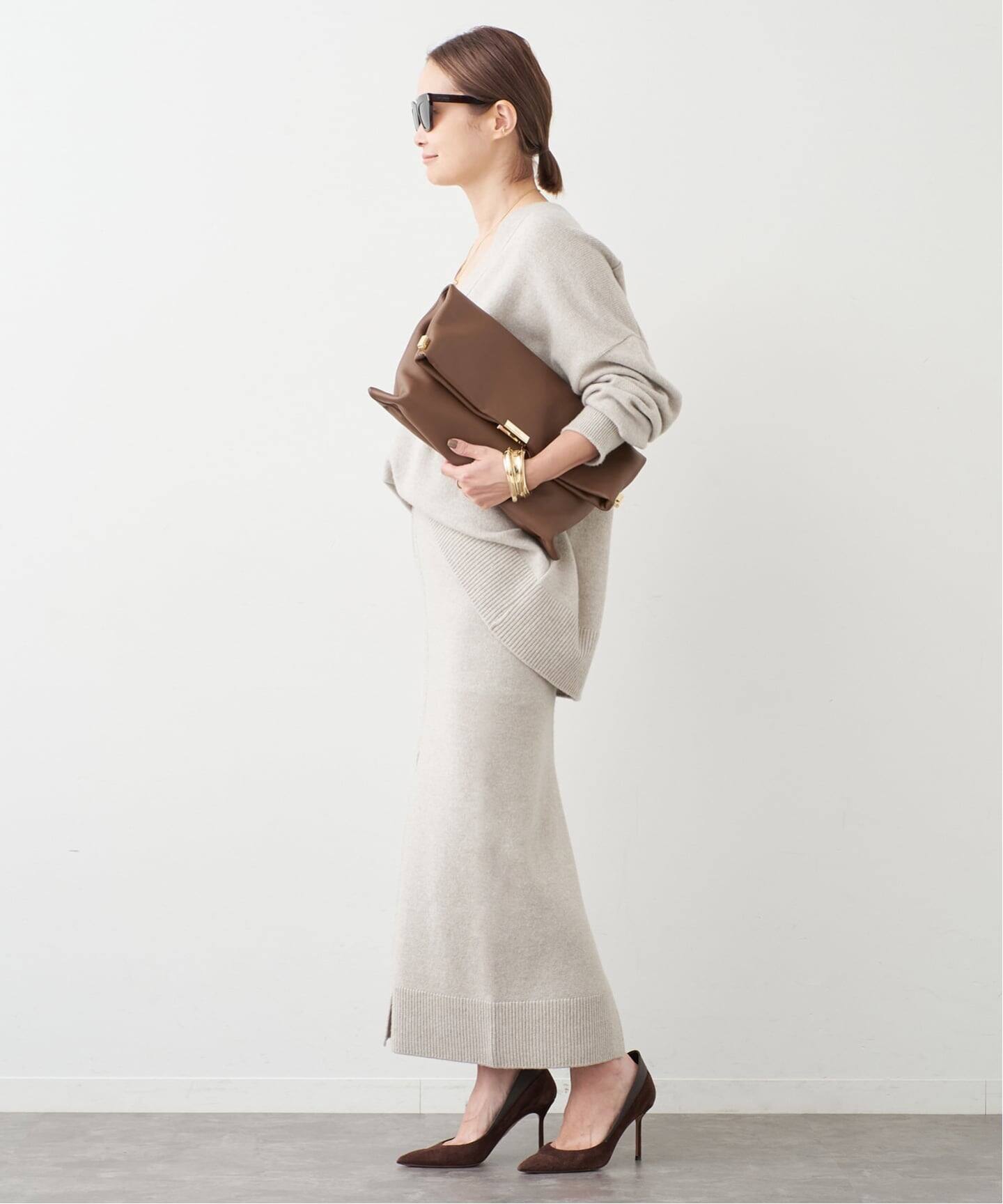 追加 OLBIA Vネック プルオーバー（ニット／セーター）｜Deuxieme