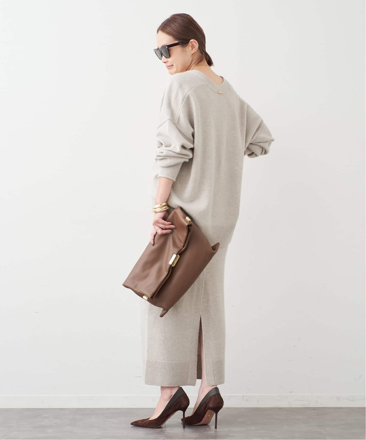 追加 OLBIA Vネック プルオーバー（ニット／セーター）｜Deuxieme