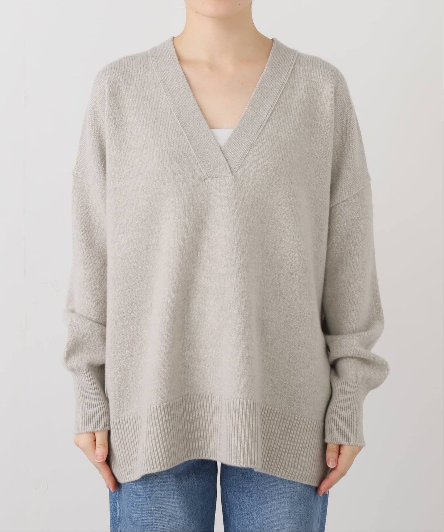追加 OLBIA Vネック プルオーバー（ニット／セーター）｜Deuxieme