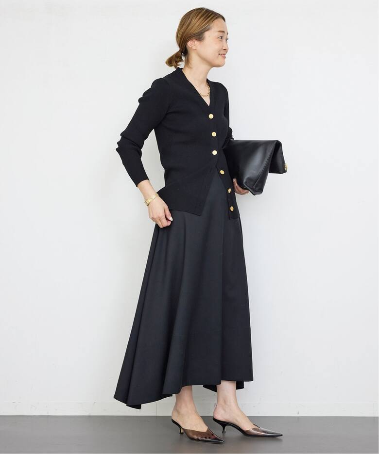 追加 *DINER RIB Vネックカーディガン（カーディガン）｜Deuxieme  