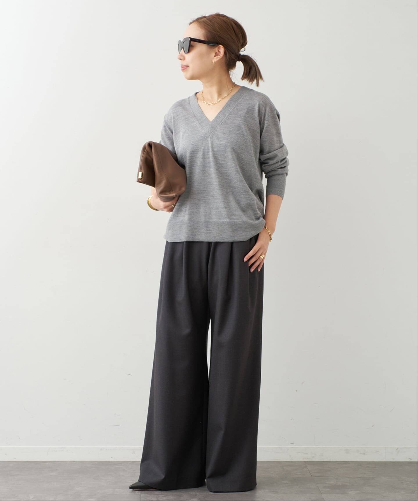 Deuxieme classe MILLENNIUM Vネック プルオーバー MILLENNIUM Vネック プルオーバー（ニット／セーター）｜Deuxieme