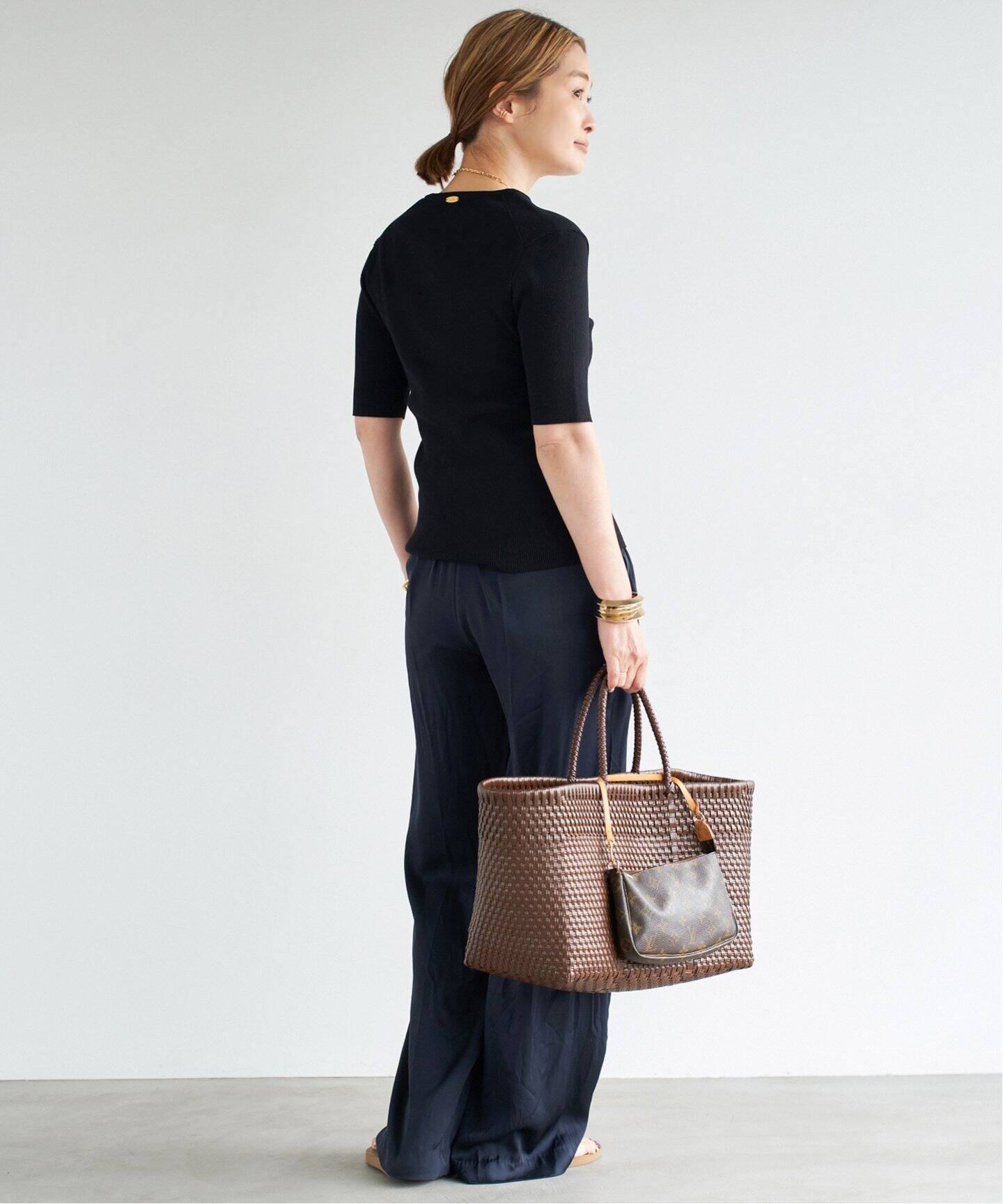 24ss Deuxieme Classe Diner B RIB クルーネック 追加 Diner B RIB クルーネックプルオーバー（ニット／セーター