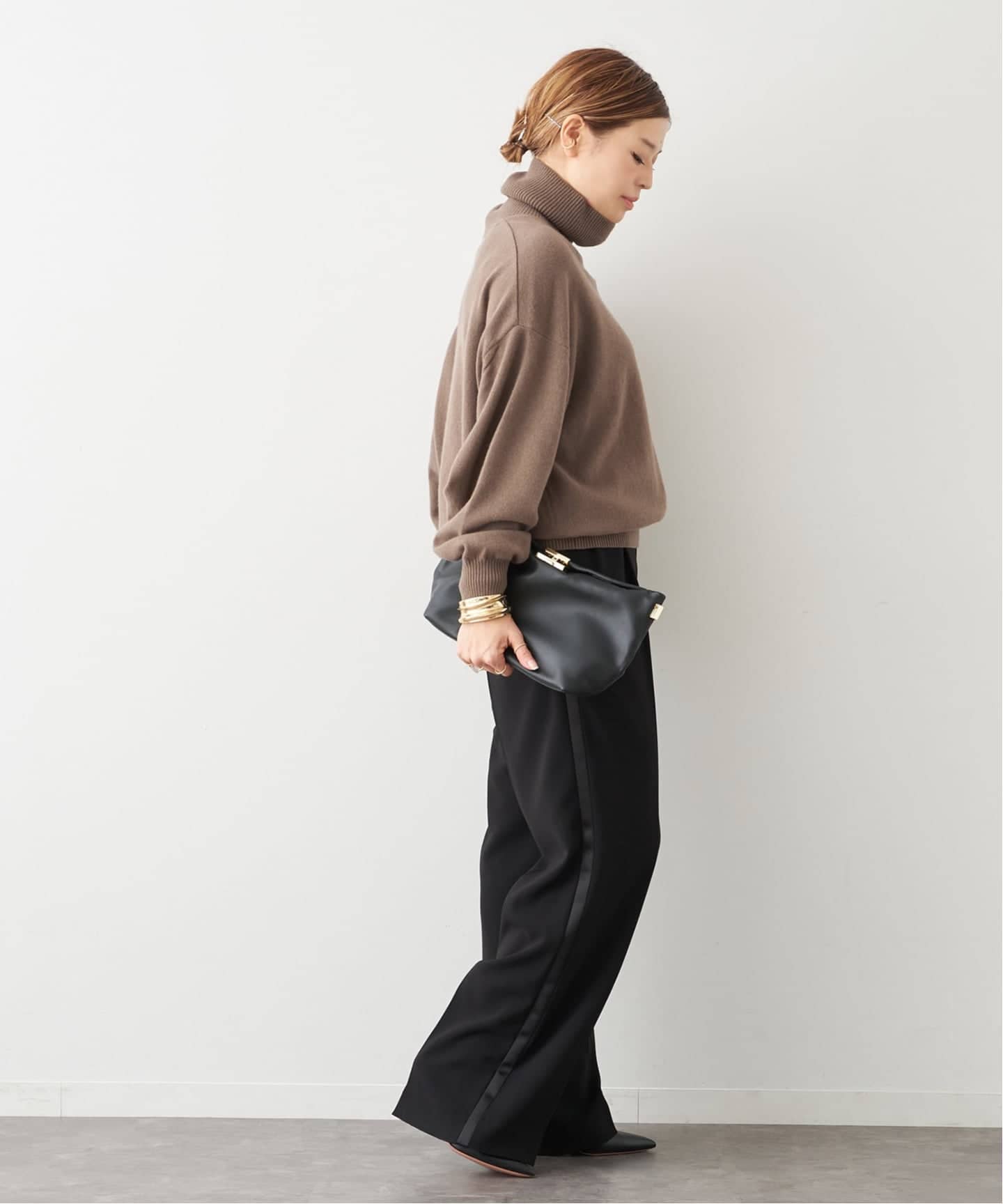 JUSPER タートルネック プルオーバー（ニット／セーター）｜Deuxieme