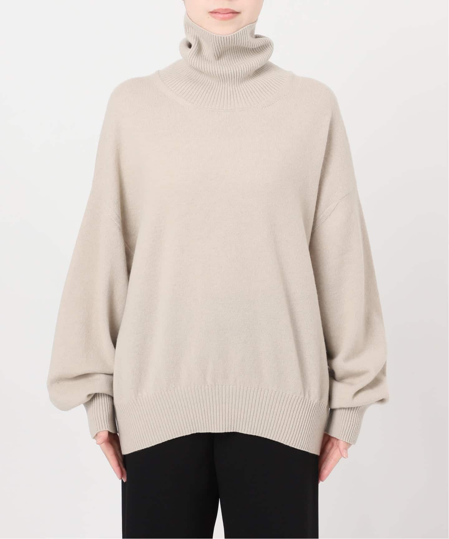 ミューズドゥドゥーズィエムクラス　JUSPER　タートルネックプルオーバー 予約》*JUSPER タートルネック プルオーバー（ニット／セーター