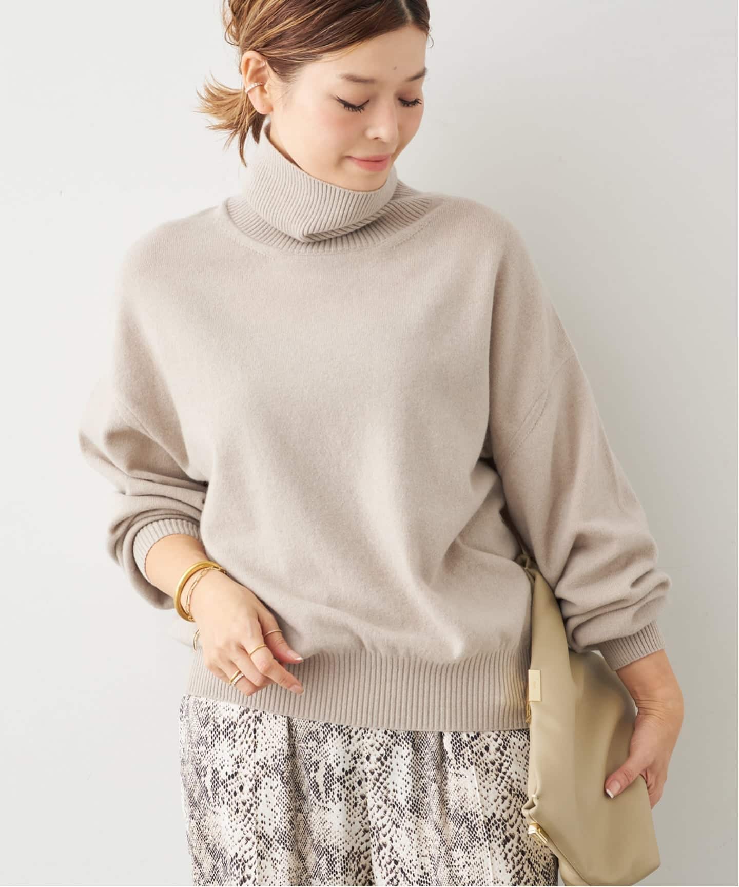 【新品】Deuxieme Classe JUSPER タートルネックプルオーバー JUSPER タートルネック プルオーバー（ニット／セーター）｜Deuxieme