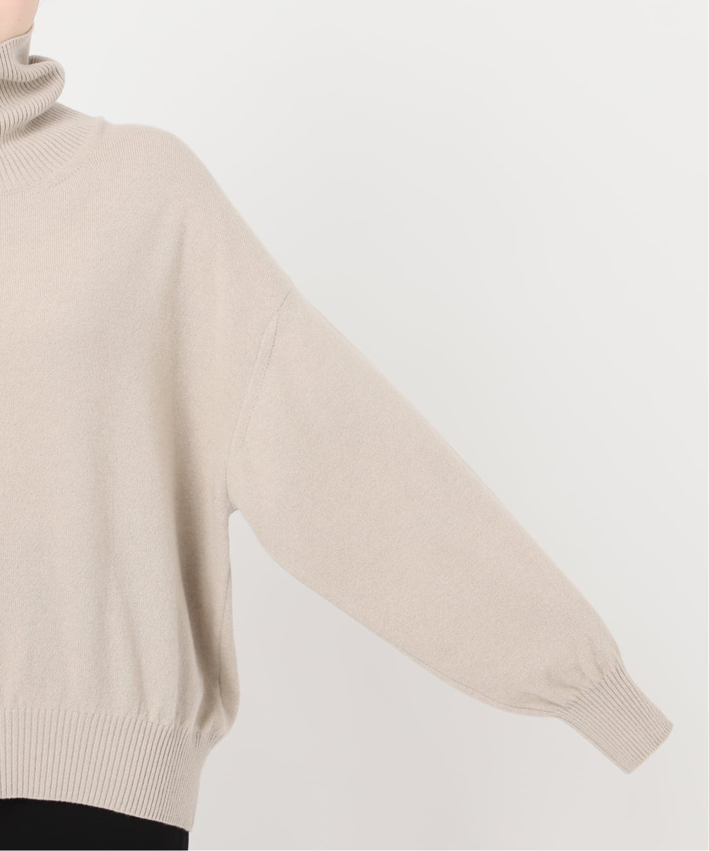 予約》*JUSPER タートルネック プルオーバー（ニット／セーター