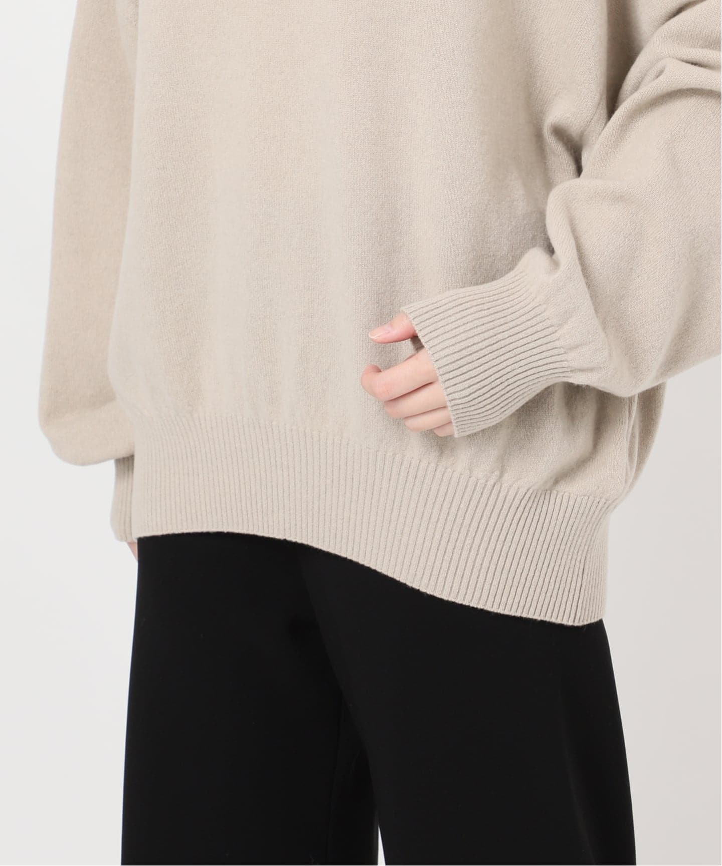 M様ミューズドゥドゥーズィエムクラス JUSPER タートル ニット カシミ 予約》*JUSPER タートルネック プルオーバー（ニット／セーター