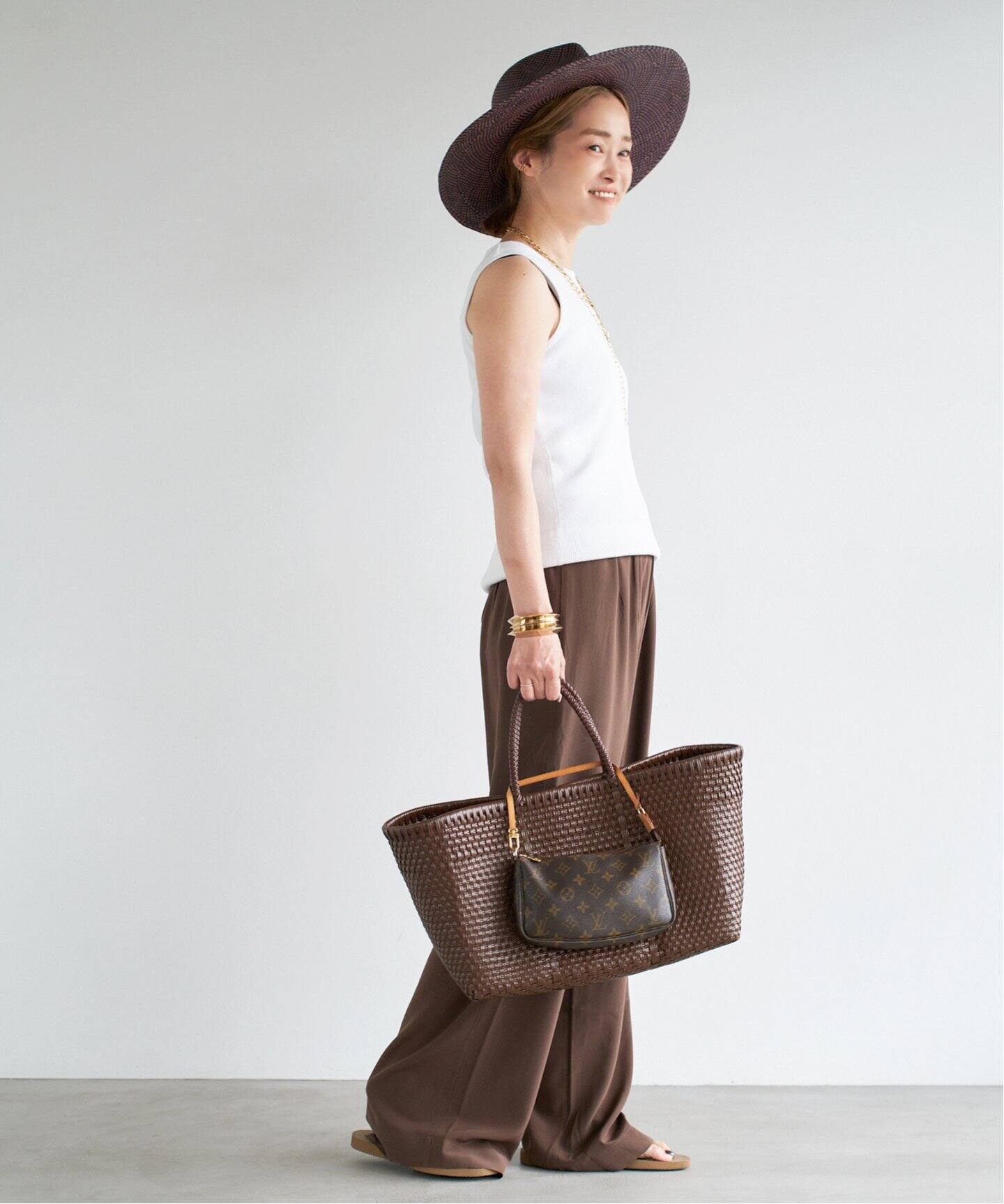 追加 Diner B CROP タンクトップ（ニット／セーター）｜Deuxieme