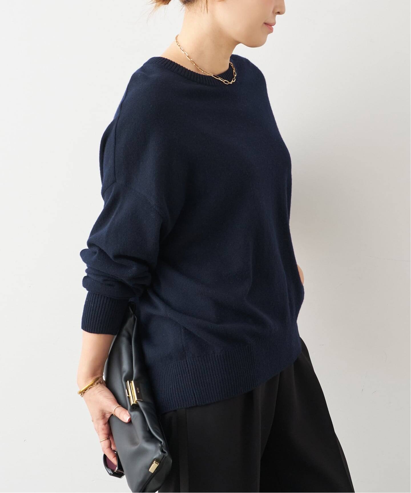 JUSPER クルーネック プルオーバー（ニット／セーター）｜Deuxieme