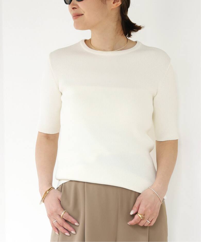 追加*DINER RIB クルーネックプルオーバー（ニット／セーター  