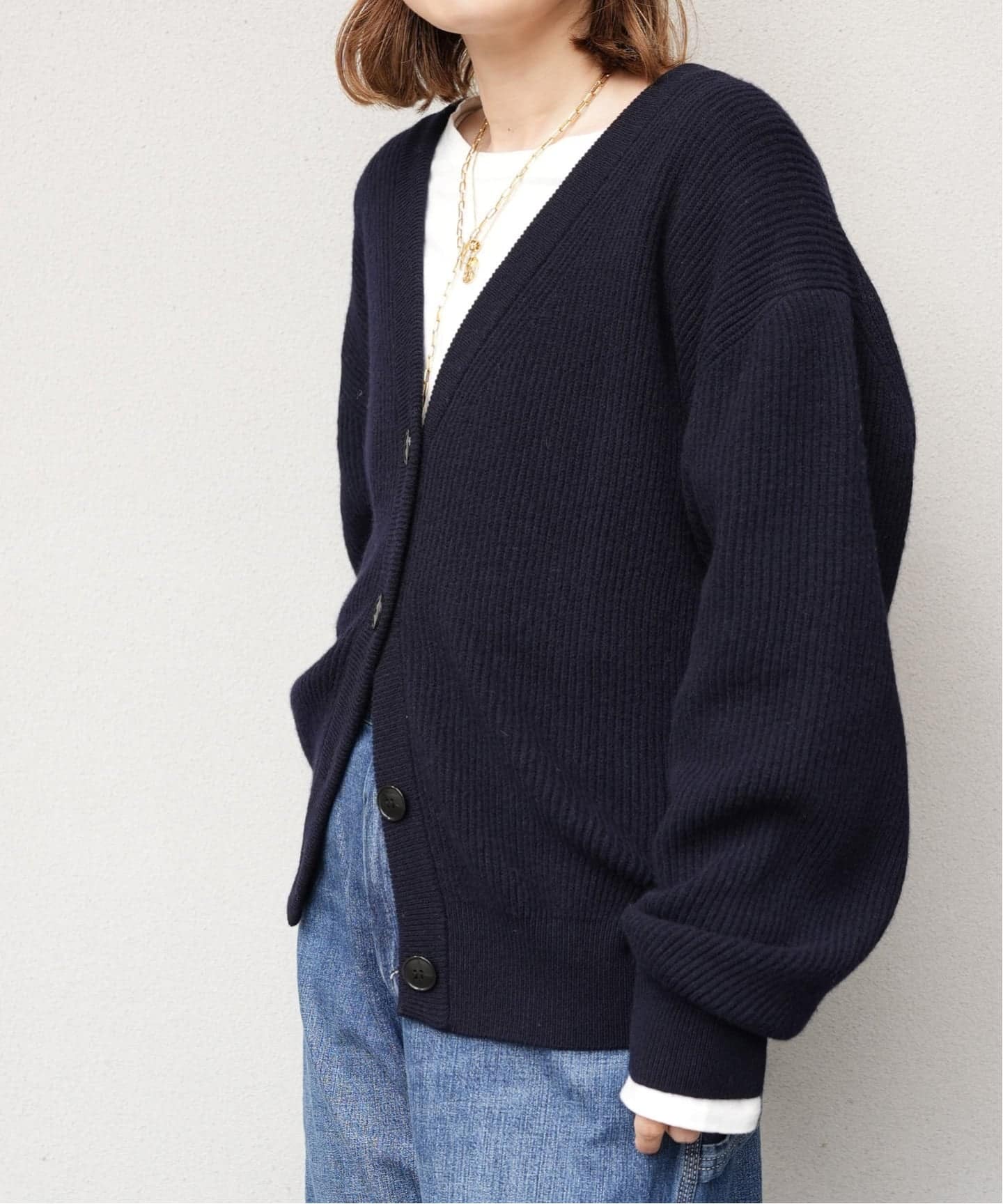 JUSPER Vネック カーディガン（ニット／セーター）｜Deuxieme Classe