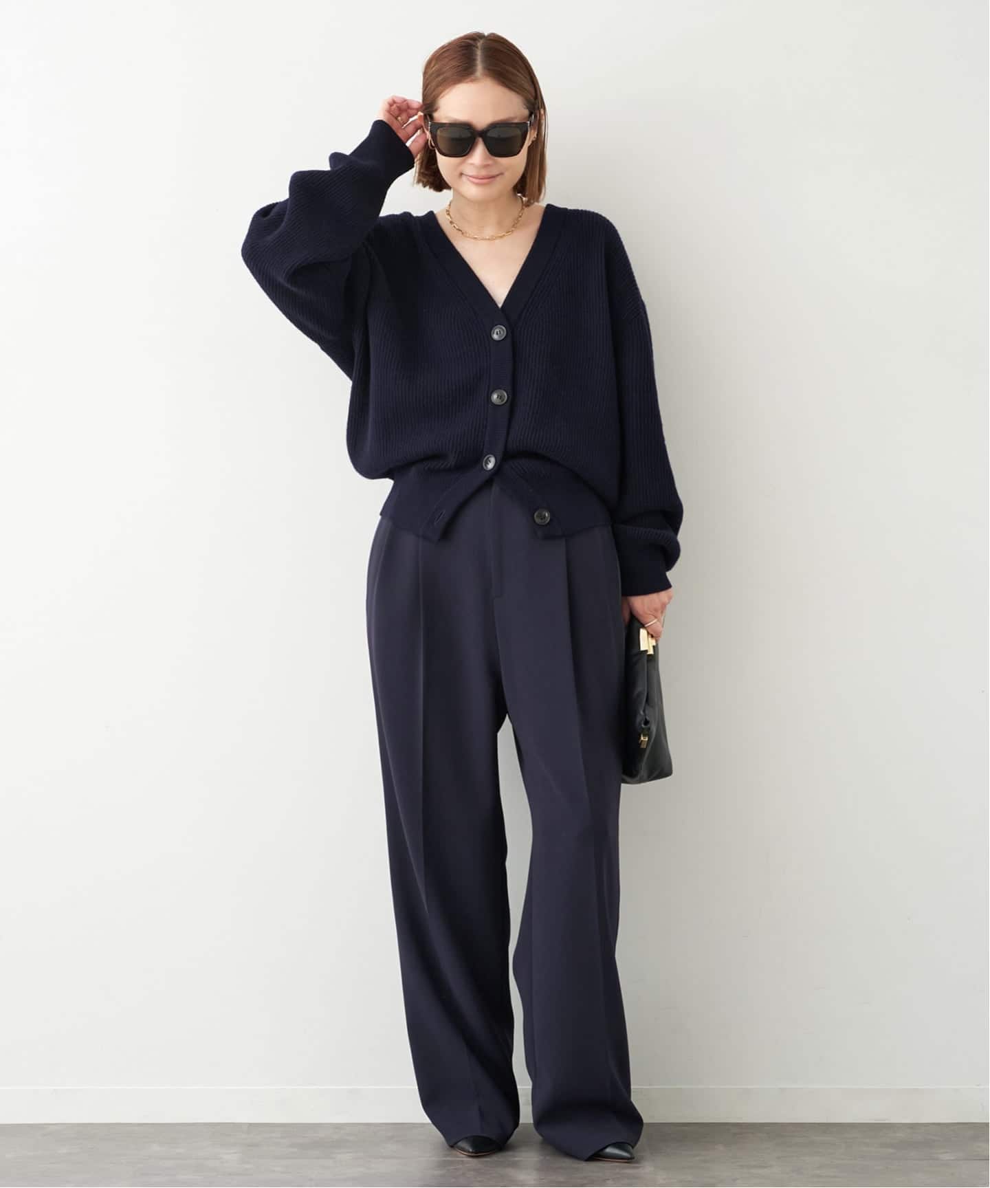 JUSPER Vネック カーディガン（ニット／セーター）｜Deuxieme Classe