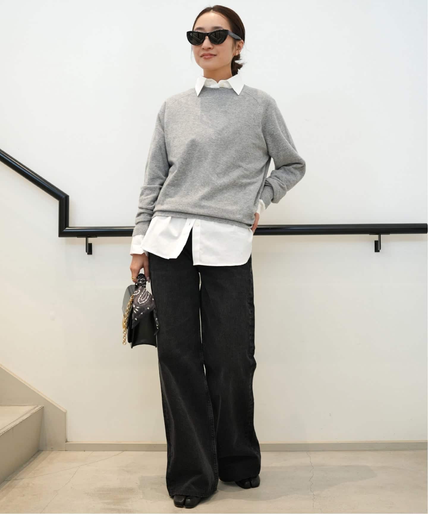 CAPRI クルーネック プルオーバー（ニット／セーター）｜Deuxieme