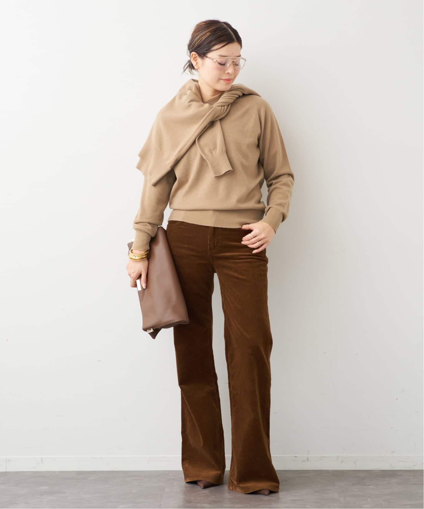 CAPRI クルーネック プルオーバー（ニット／セーター）｜Deuxieme