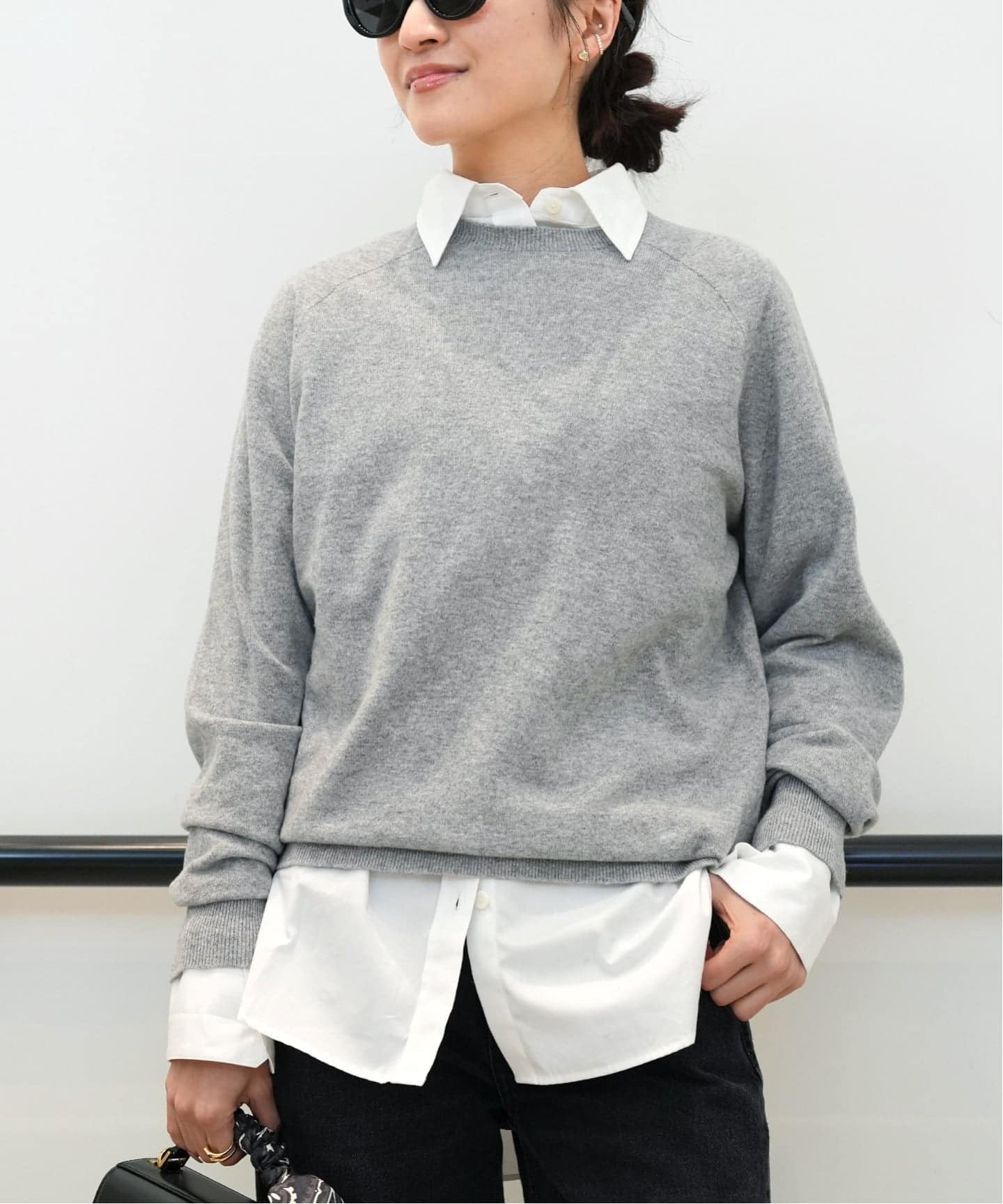 CAPRI クルーネック プルオーバー（ニット／セーター）｜Deuxieme