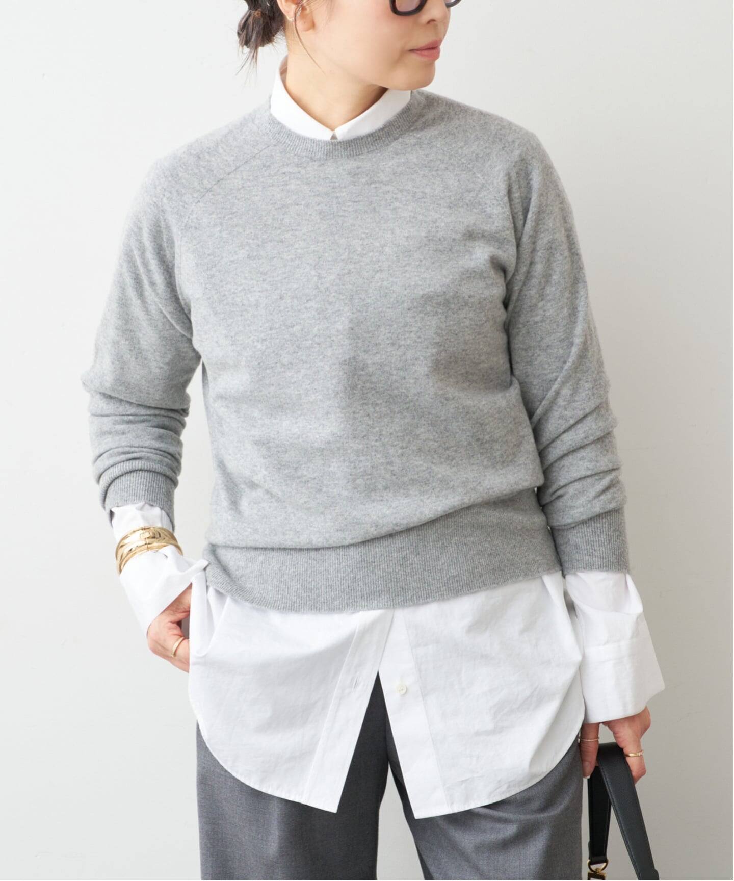 CAPRI クルーネック プルオーバー（ニット／セーター）｜Deuxieme