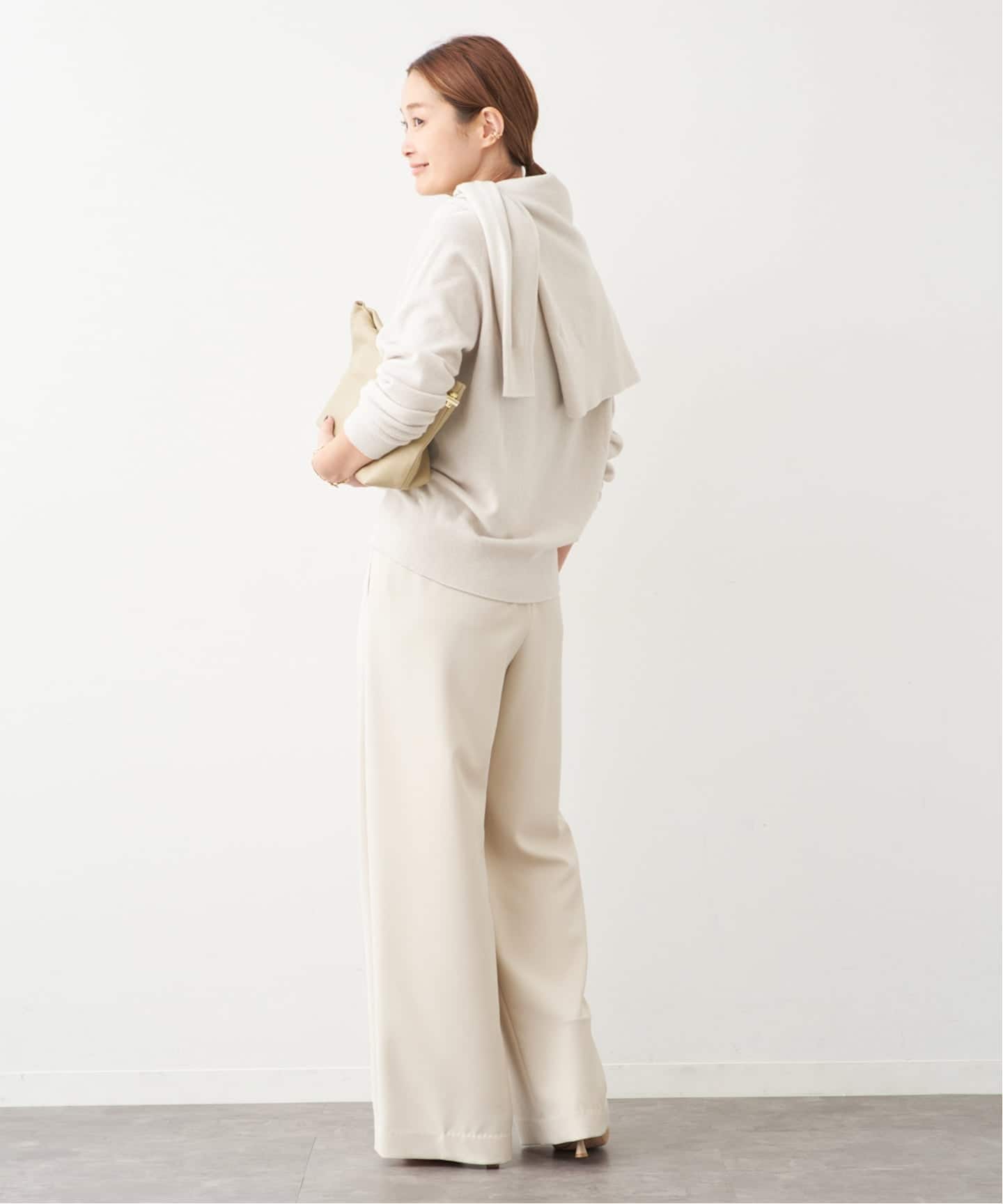 ドゥーズィエムクラス CAPRI クルーネックプルオーバー ナチュラル CAPRI クルーネック プルオーバー（ニット／セーター）｜Deuxieme