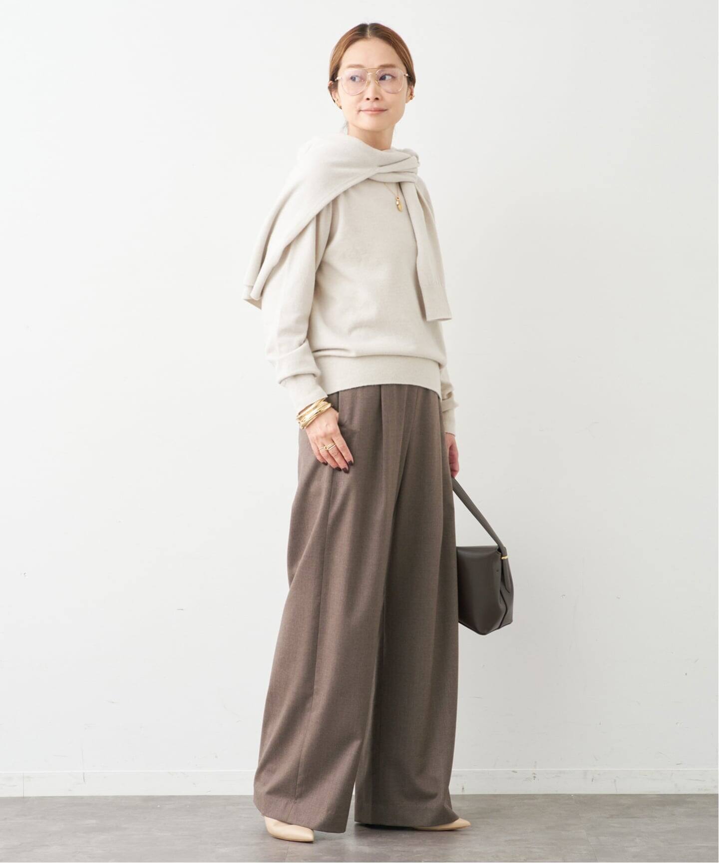 CAPRI クルーネック プルオーバー（ニット／セーター）｜Deuxieme