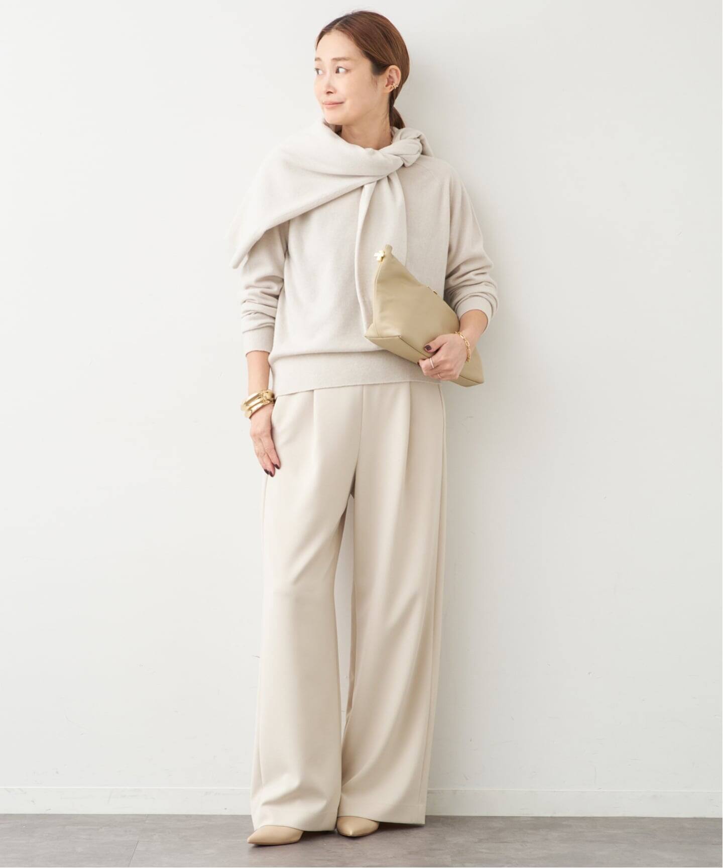 CAPRI クルーネック プルオーバー（ニット／セーター）｜Deuxieme