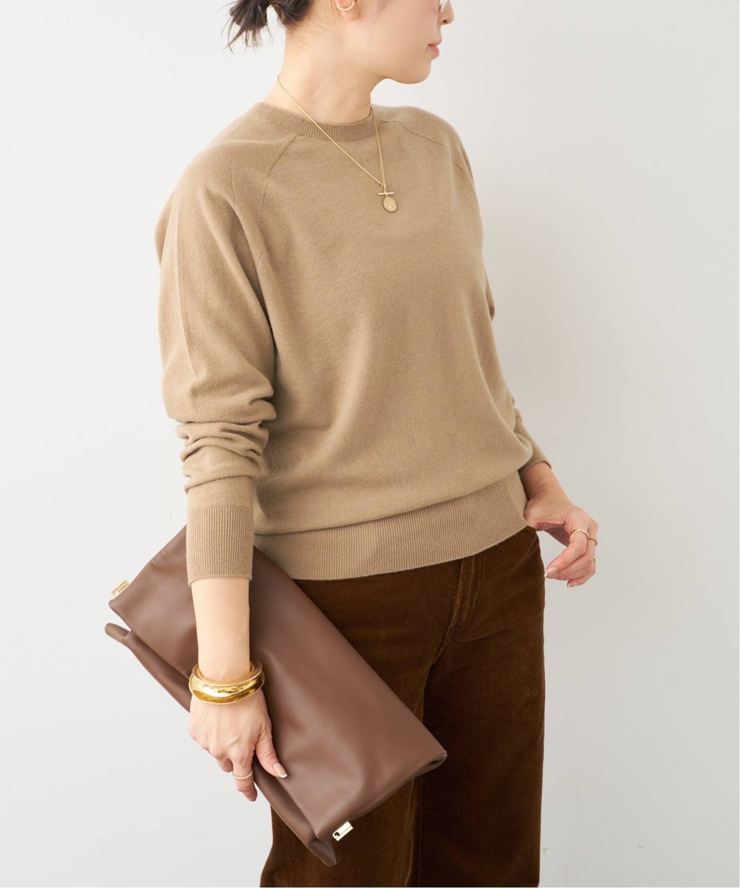 CAPRI クルーネック プルオーバー（ニット／セーター）｜Deuxieme