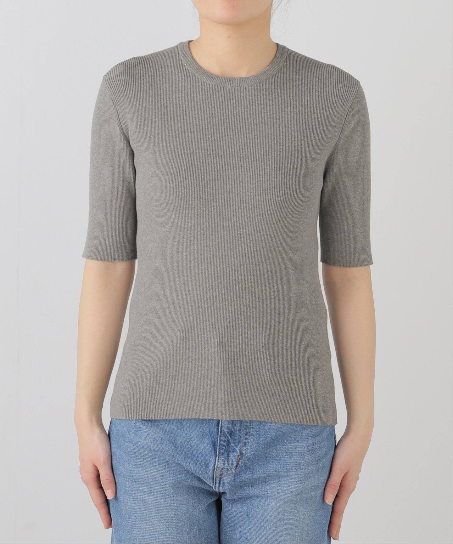 【新品タグ付】Deuxieme Classe LOREL D RIB Tシャツ LOREL D RIB Tシャツ（ニット／セーター）｜Deuxieme Classe