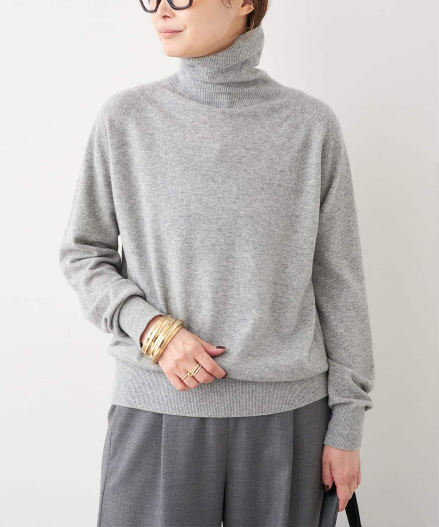CAPRI タートルネック プルオーバー（ニット／セーター）｜Deuxieme