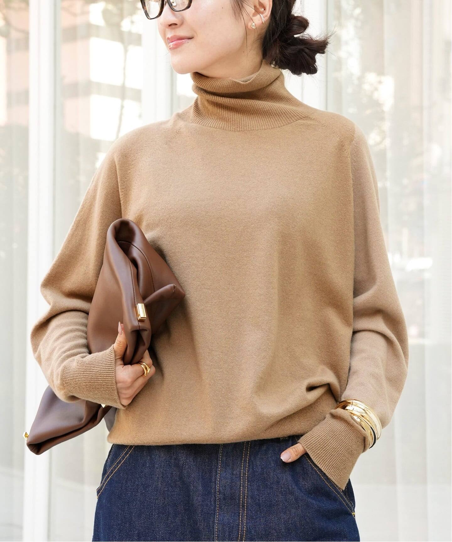 美品✨ミューズドゥドゥーズィエムクラス CAPRI タートルネック プルオーバー CAPRI タートルネック プルオーバー（ニット／セーター）｜Deuxieme