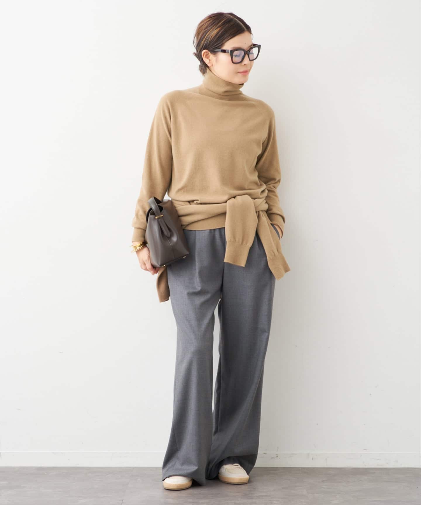 CAPRI タートルネック プルオーバー（ニット／セーター）｜Deuxieme