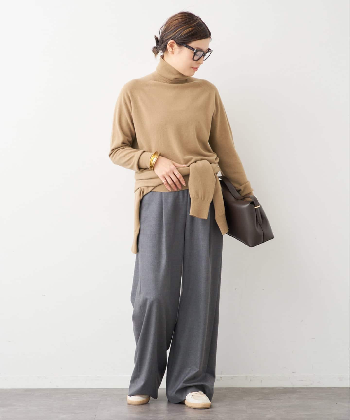 CAPRI タートルネック プルオーバー（ニット／セーター）｜Deuxieme