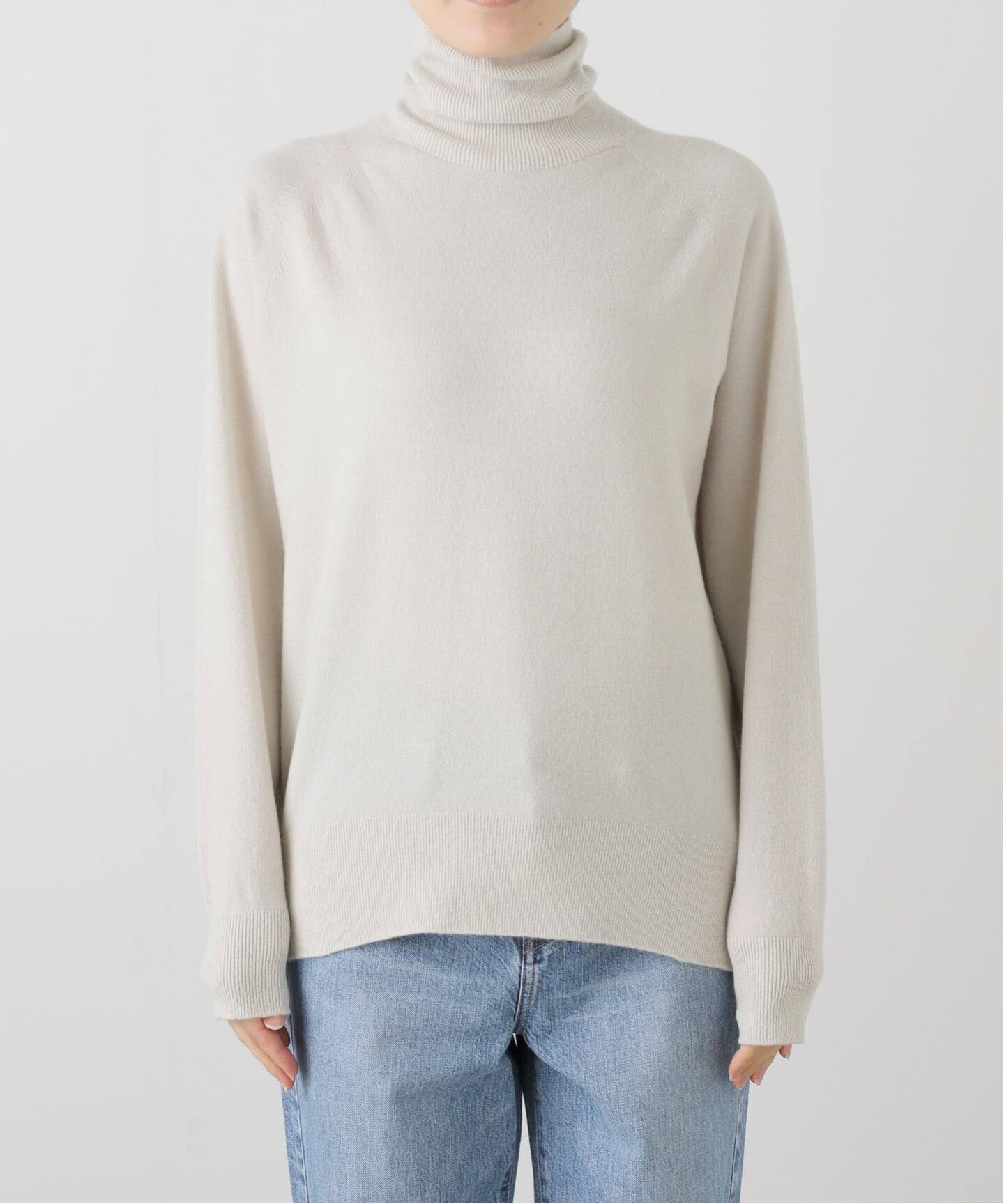 美品✨ミューズドゥドゥーズィエムクラス CAPRI タートルネック プルオーバー MUSE de Deuxieme Classe muse deuxieme classe ミューズ ドゥ